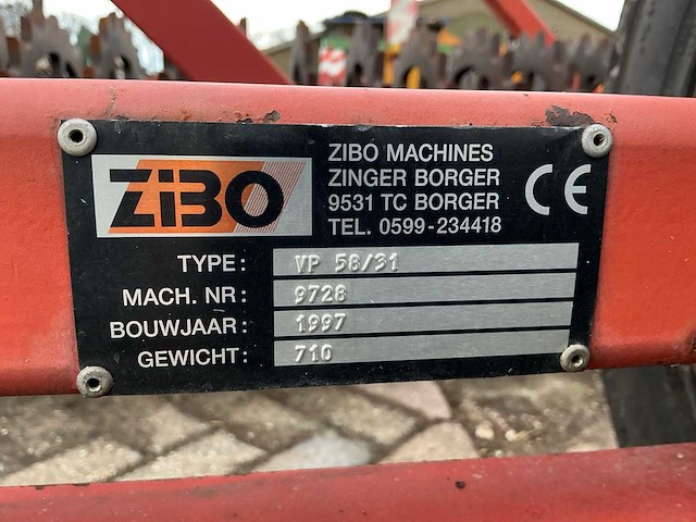 Zibo vp 58/31 cambridge roller - afbeelding 8 van  16