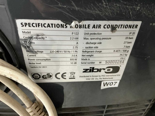 Zibro p122 kamerairco - afbeelding 5 van  5