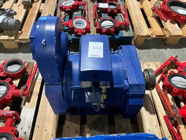 Ziehl-abegg d180-40/4 aandrijfmotor - afbeelding 1 van  4