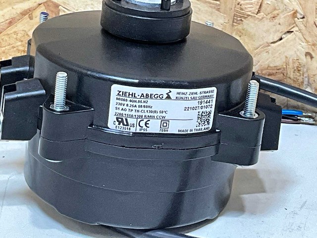 Ziehl abegg ecq mi060 ventilator motor-4qn.05.n (8x) - afbeelding 3 van  4