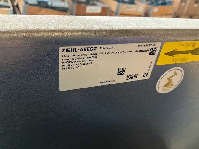 Zielh-abegg er90i-6dn.m7.1r ventilator - afbeelding 6 van  7