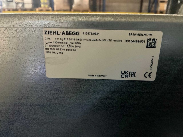 Zielh-abegg er90i-6dn.n7.1r ventilator - afbeelding 7 van  7