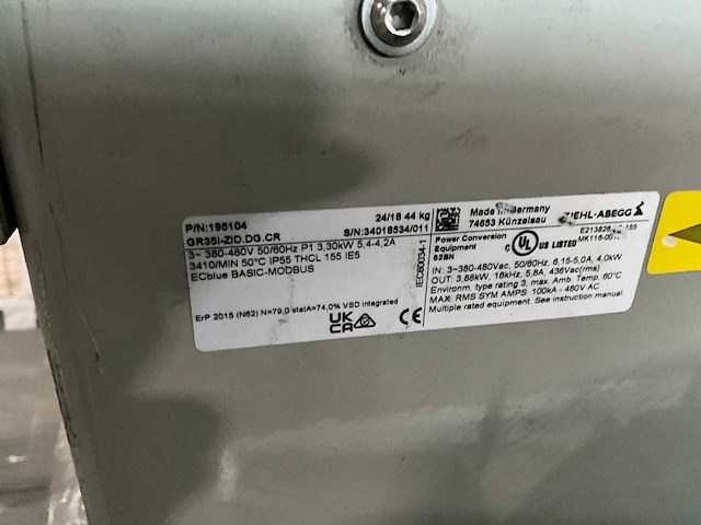 Zielh-abegg gr351-zid.dg.cr ventilator (12x) - afbeelding 6 van  7