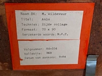 Zijde collage, maya wildevuur, anlo - afbeelding 7 van  9