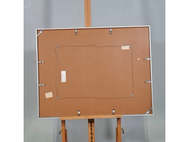 Zijde collage, maya wildevuur, compositie, 1986 - afbeelding 7 van  8