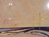 Zijde collage, maya wildevuur, compositie, 1987