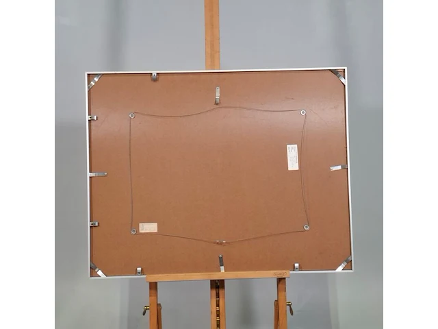 Zijde collage, maya wildevuur, compositie, 1987 - afbeelding 7 van  8