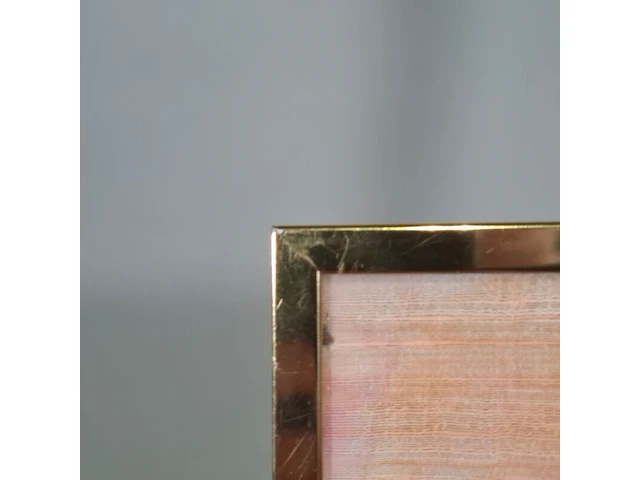 Zijde collage, maya wildevuur, compositie zalmkleurig, 1987 - afbeelding 4 van  8