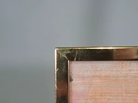 Zijde collage, maya wildevuur, compositie zalmkleurig, 1987 - afbeelding 4 van  8