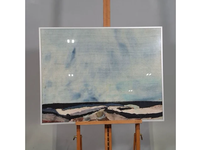 Zijde collage, maya wildevuur, compositie - afbeelding 2 van  8
