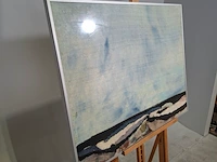 Zijde collage, maya wildevuur, compositie - afbeelding 3 van  8