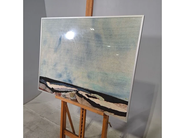 Zijde collage, maya wildevuur, compositie - afbeelding 4 van  8