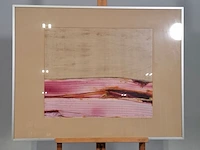 Zijde collage, maya wildevuur, stilte, 1984 - afbeelding 2 van  8