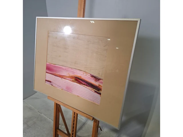 Zijde collage, maya wildevuur, stilte, 1984 - afbeelding 4 van  8