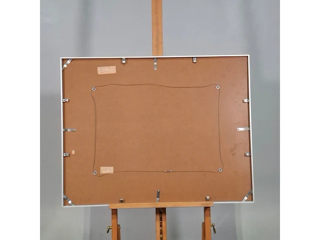 Zijde collage, maya wildevuur, strand, 1986 - afbeelding 7 van  8