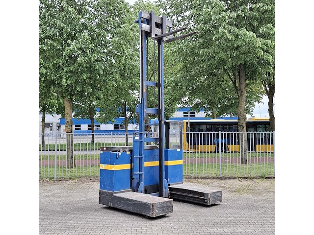 Zijlader, votex, bison, blauw / geel - afbeelding 15 van  34
