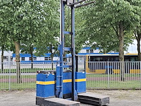 Zijlader, votex, bison, blauw / geel - afbeelding 15 van  34