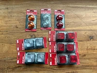 Zijverlichting aanhanger (8x)