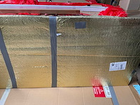 Zijwand 77cm en deur 72cm met rvs profiel - afbeelding 2 van  2