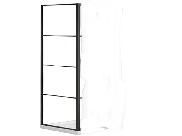 Zijwand easyclean 8mm glas 100x200cm - afbeelding 1 van  2