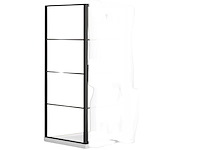 Zijwand easyclean 8mm glas 100x200cm - afbeelding 1 van  2