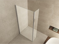 Zijwand + hoekprofiel 40x200 cm wb, 20.3820 - afbeelding 1 van  3