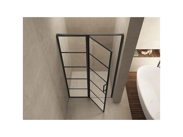 Zijwand wiesbaden, horizon, zwart - afbeelding 1 van  10