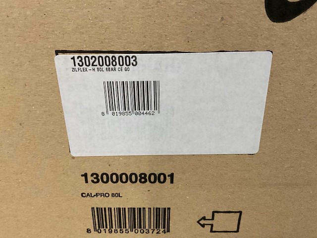 Zilmet zilflex-h 80l expansievat - afbeelding 2 van  2