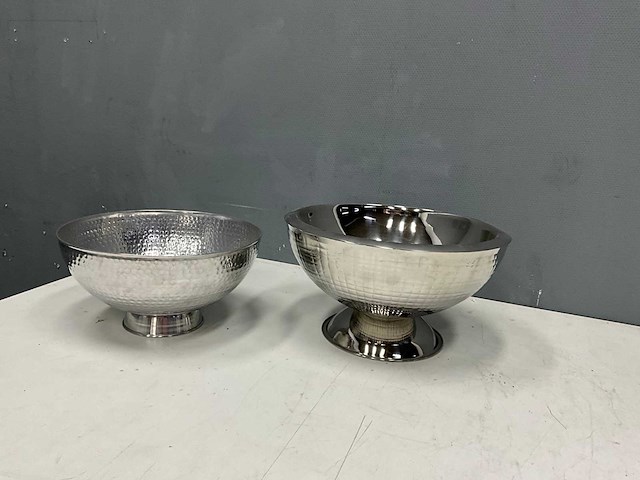 Zilver decoratie (2x) - afbeelding 1 van  3