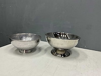 Zilver decoratie (2x) - afbeelding 1 van  3