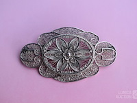 Zilveren broche - afbeelding 2 van  5