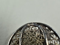 Zilveren broche - afbeelding 4 van  5