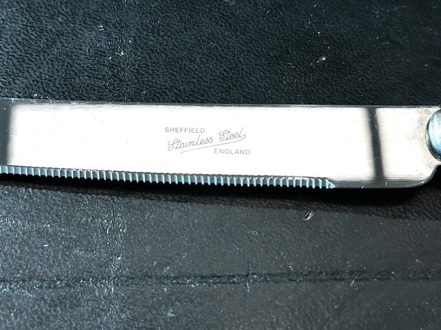 Zilveren broodmes - afbeelding 2 van  7