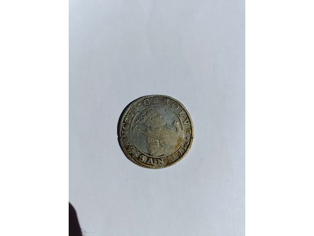 Zilveren daalder karel de grote jaar 787, culemborg, munt, 8e eeuw - afbeelding 1 van  7