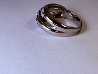 Zilveren dames ring - afbeelding 4 van  6