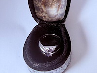 Zilveren dames ring - afbeelding 5 van  6
