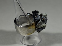 Zilveren design ring - afbeelding 3 van  5