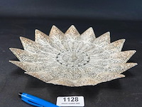 Zilveren?. filigraanschaal - afbeelding 1 van  5