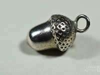 Zilveren halsketting met hanger - afbeelding 6 van  7