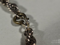 Zilveren halsketting - afbeelding 5 van  7