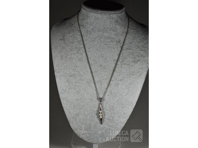 Zilveren halskettingen met hangers - afbeelding 6 van  8