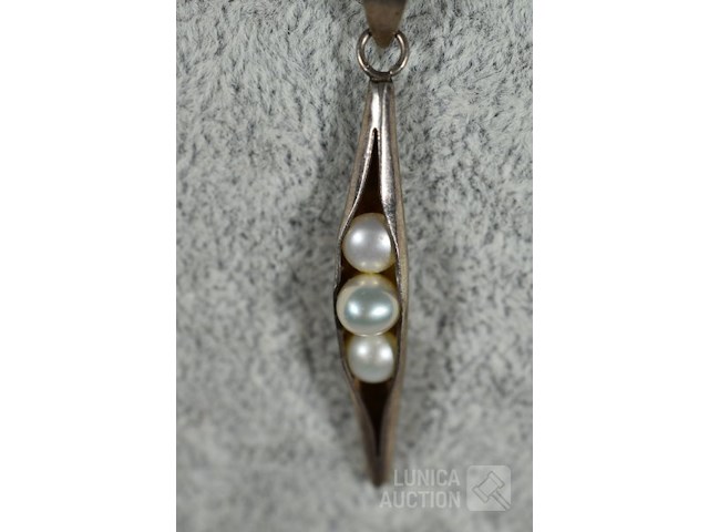 Zilveren halskettingen met hangers - afbeelding 7 van  8