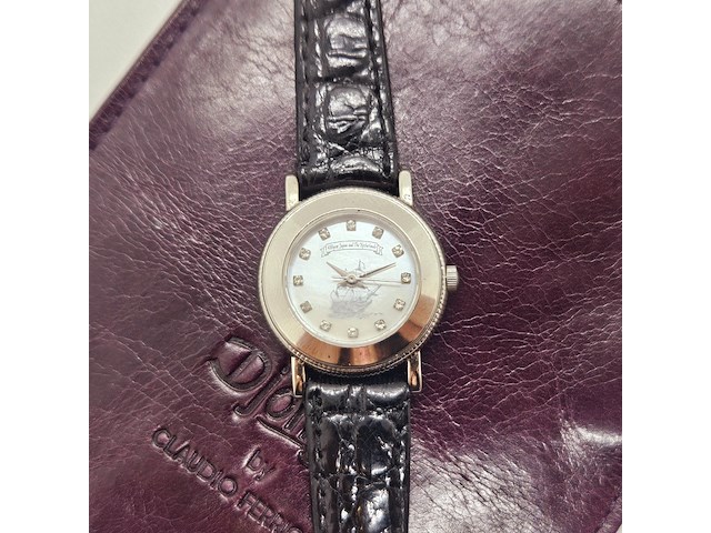 Zilveren horloge - huis ten bosch - 400 years japan and the netherlands - afbeelding 1 van  5