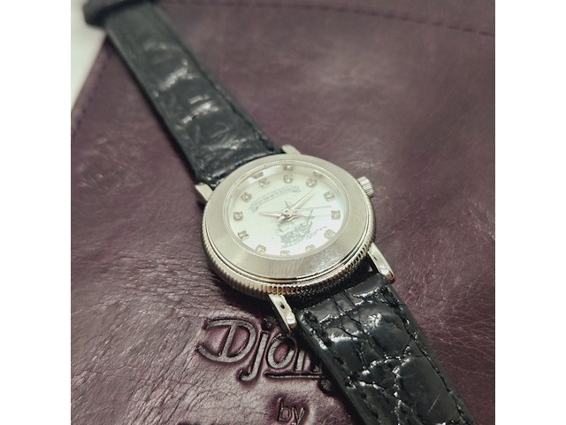 Zilveren horloge - huis ten bosch - 400 years japan and the netherlands - afbeelding 3 van  5