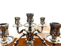 Zilveren kandelaar - afbeelding 2 van  5