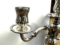 Zilveren kandelaar - afbeelding 4 van  5