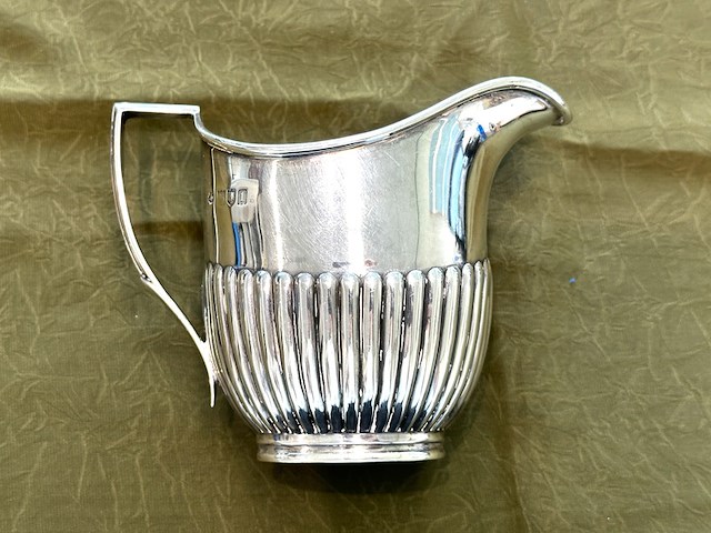 Zilveren koffieset - melkkan - afbeelding 1 van  5