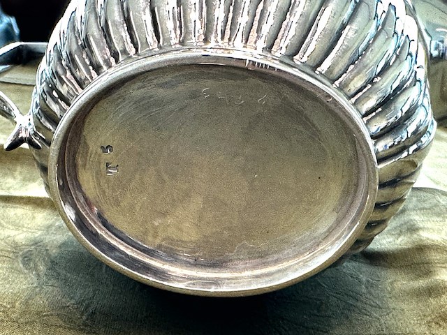 Zilveren koffieset - melkkan - afbeelding 3 van  5