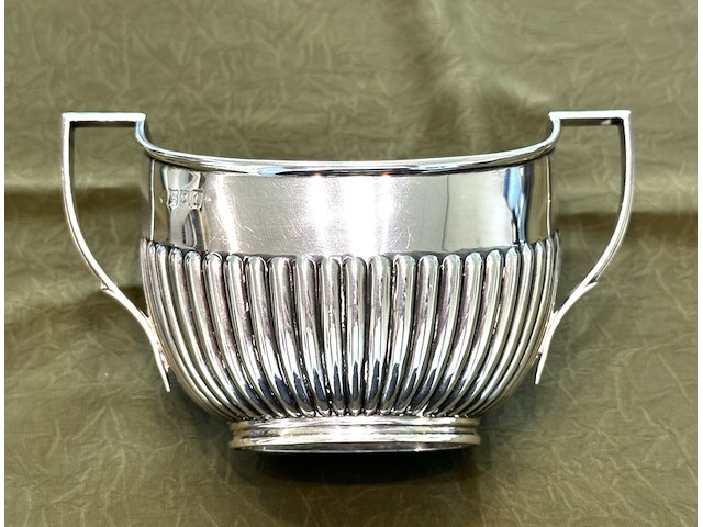 Zilveren koffieset - suiker pot - afbeelding 1 van  5