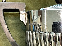 Zilveren koffieset koffie thee kan - afbeelding 2 van  4